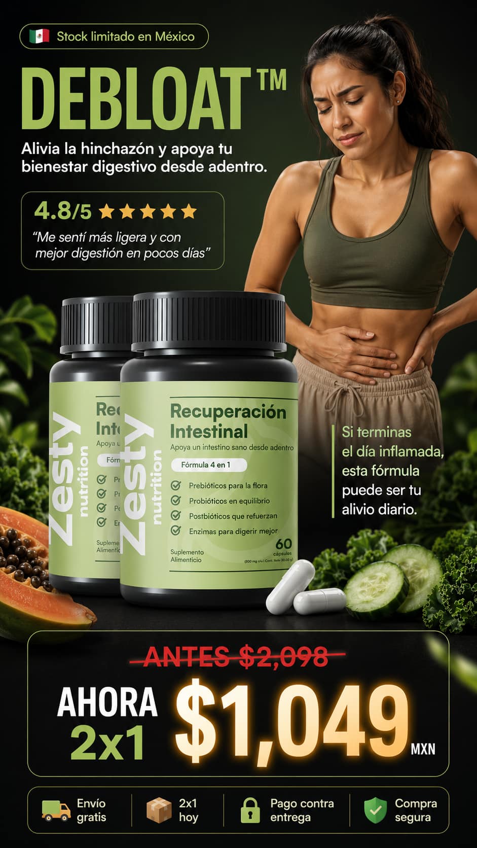 Suplemento Recuperacion Intestinal