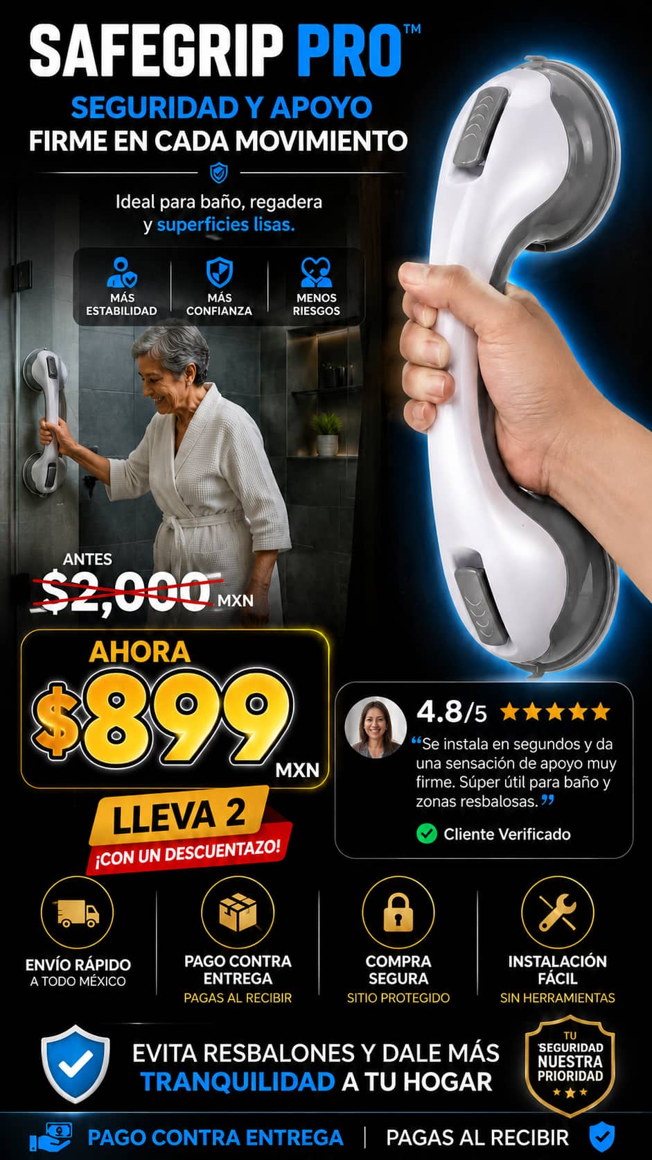Barra Soporte De Ayuda
