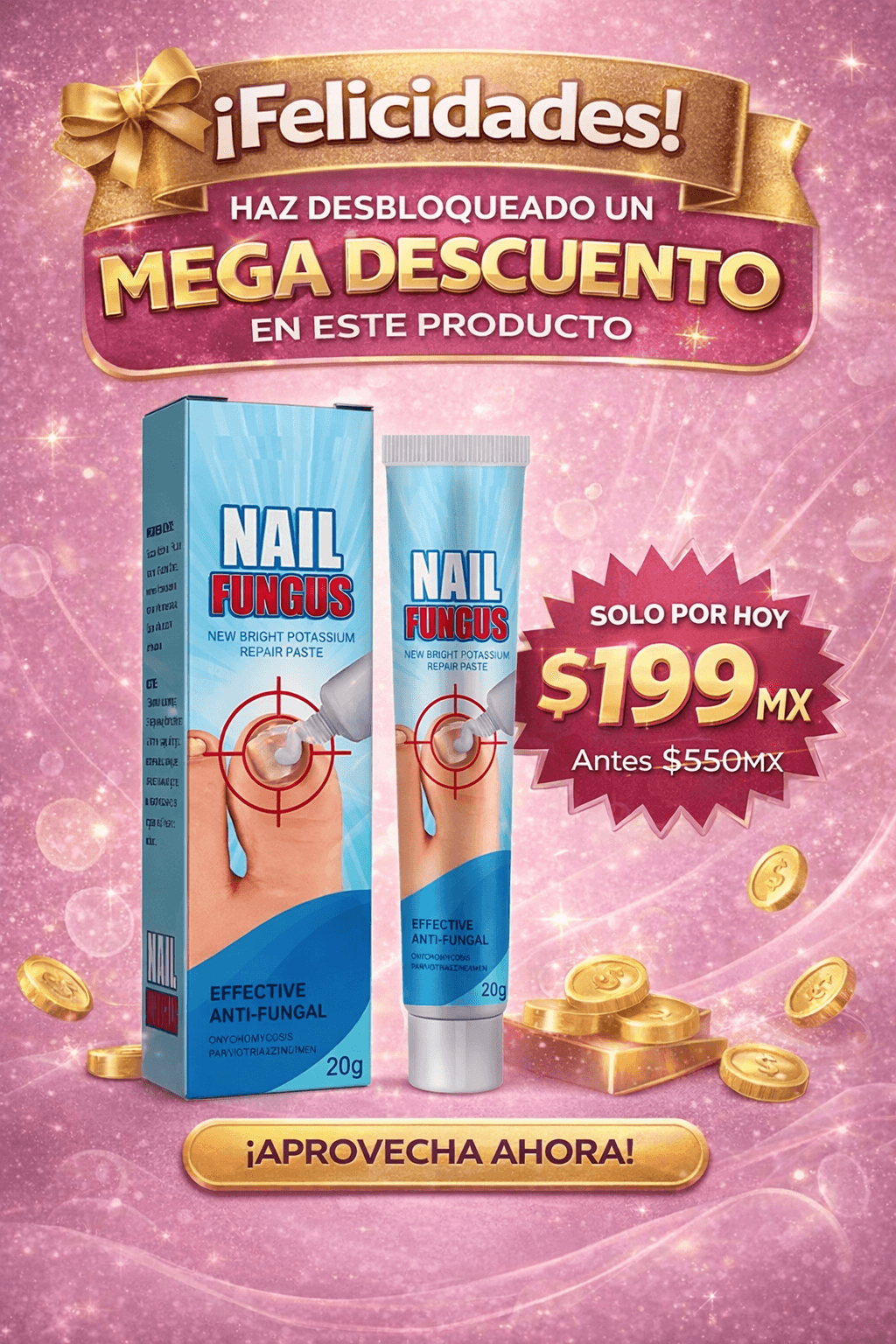 ¡Despídete de los hongos en tus uñas! 💅✨