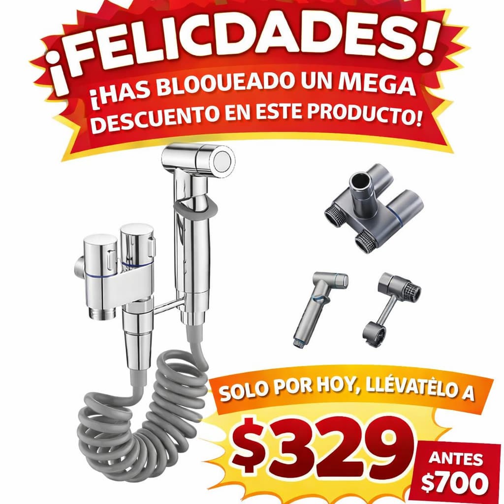 GRIFO DE BAÑO 2 en 1 +50%OFF🔥