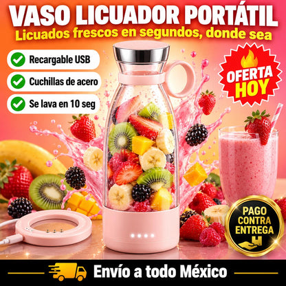 Vaso Licuador Blendora Pro™ | Tu Licuado Listo Donde Sea