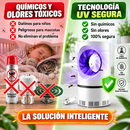 Lámpara MosquiGuard UV™ | Duerme Tranquilo Sin Piquetes