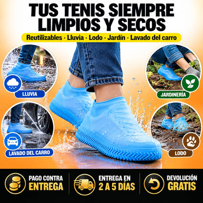 Fundas Impermeables DryStep™ | Tus Tenis Secos Aunque Llueva