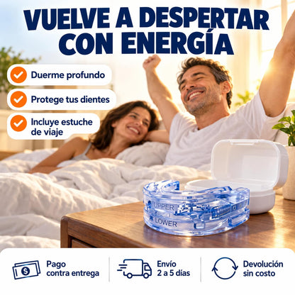 Protector Antirronquidos RonquiStop™ | Duerme y Deja Dormir