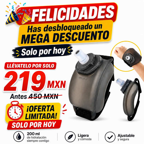 🔥Botella De Agua Runner +50% OFF🔥