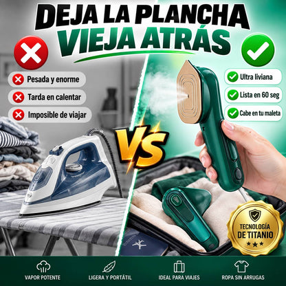 Plancha a Vapor Portatil de Mano