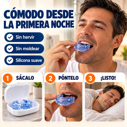 Protector Antirronquidos RonquiStop™ | Duerme y Deja Dormir