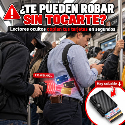 Cartera Anti-Clonación RFID | Tus Tarjetas Siempre Seguras