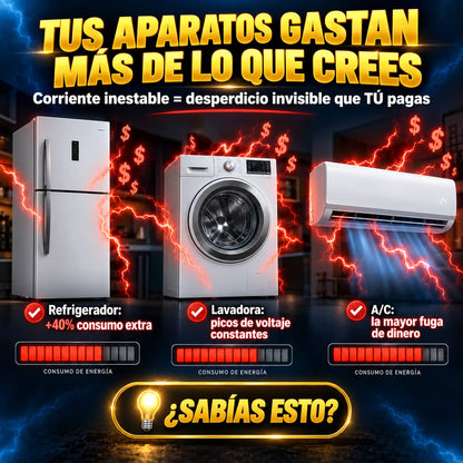 Ahorrador VoltSaver Pro™. | Reduce Tu Recibo de Luz Hasta un 30% Desde el Primer Mes