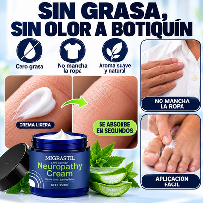 Crema Migrastil para Neuropatía | Alivio Calmante Sin Ardor