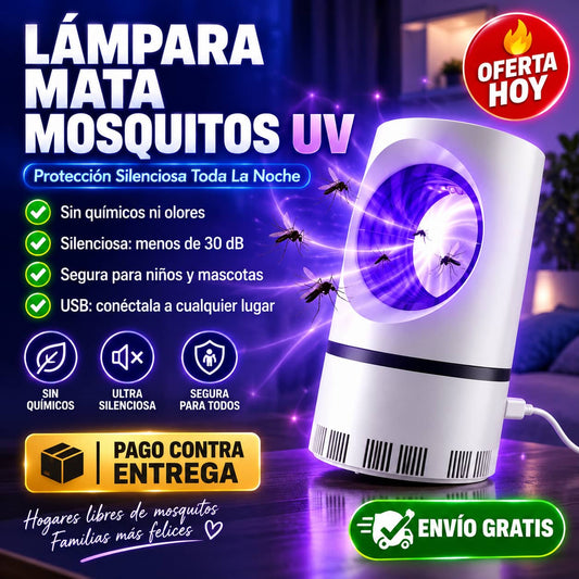 Lámpara MosquiGuard UV™ | Duerme Tranquilo Sin Piquetes
