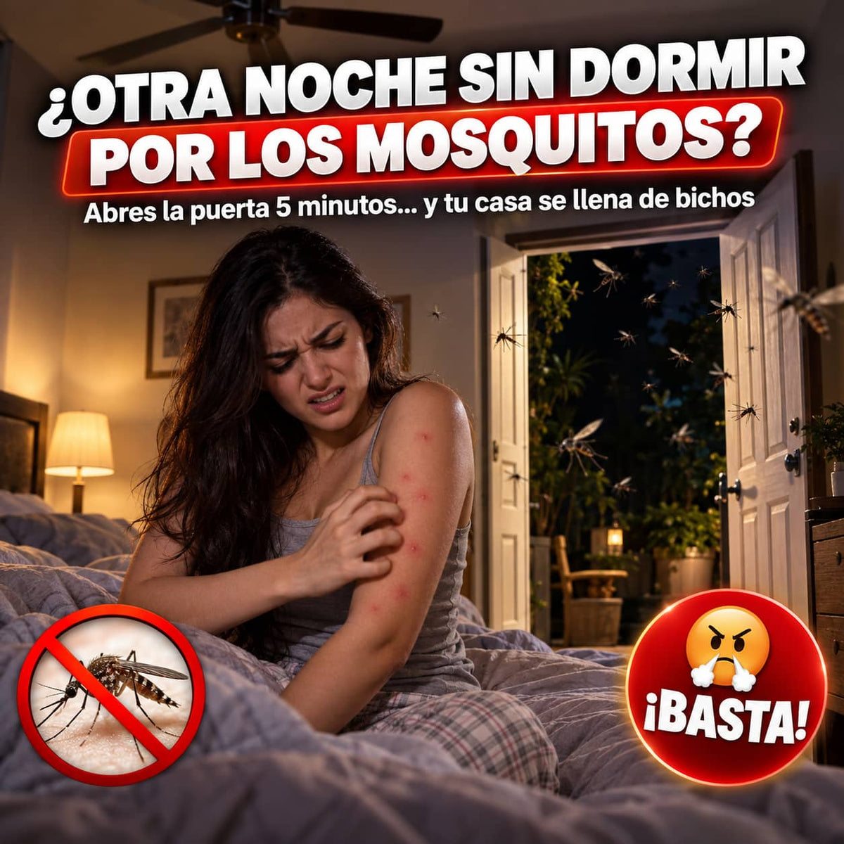 Mosquitera MosquiShield Pro™ | Ventilación Total, Cero Mosquitos