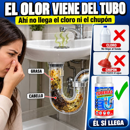 Polvo Destapa Drenajes | Adiós Tapones Sin Llamar Al Plomero