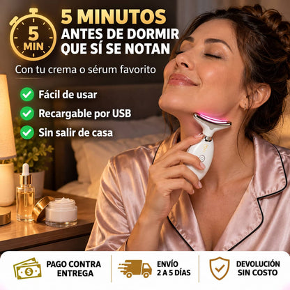 Masajeador Facial LED Skin Life | Piel Más Firme Desde Casa