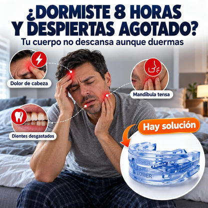 Protector Antirronquidos RonquiStop™ | Duerme y Deja Dormir