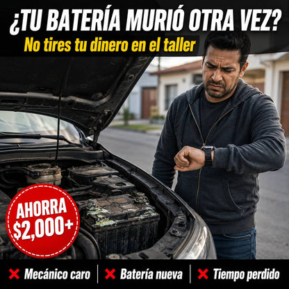 Cargador Inteligente de Batería 12V | Revive Baterías Viejas Sin Ir al Mecánico