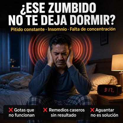 Tinnidrop Spray Auditivo | Silencia los Zumbidos Desde la Primera Aplicación
