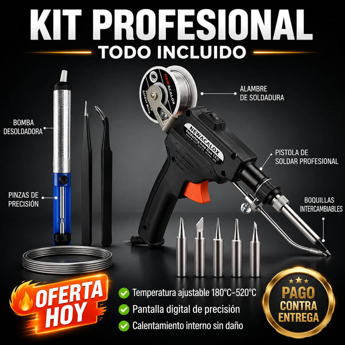 Kit SolderPro Max™ | Precisión Total En Cada Soldadura