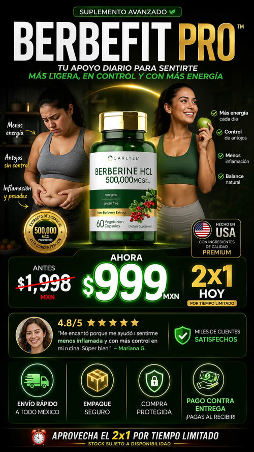 Suplemento BerbeFit Pro™