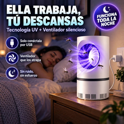 Lámpara MosquiGuard UV™ | Duerme Tranquilo Sin Piquetes
