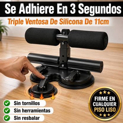 Barra Abdominal con Ventosa | Abdomen Marcado Sin Ir al Gym