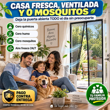 Mosquitera MosquiShield Pro™ | Ventilación Total, Cero Mosquitos