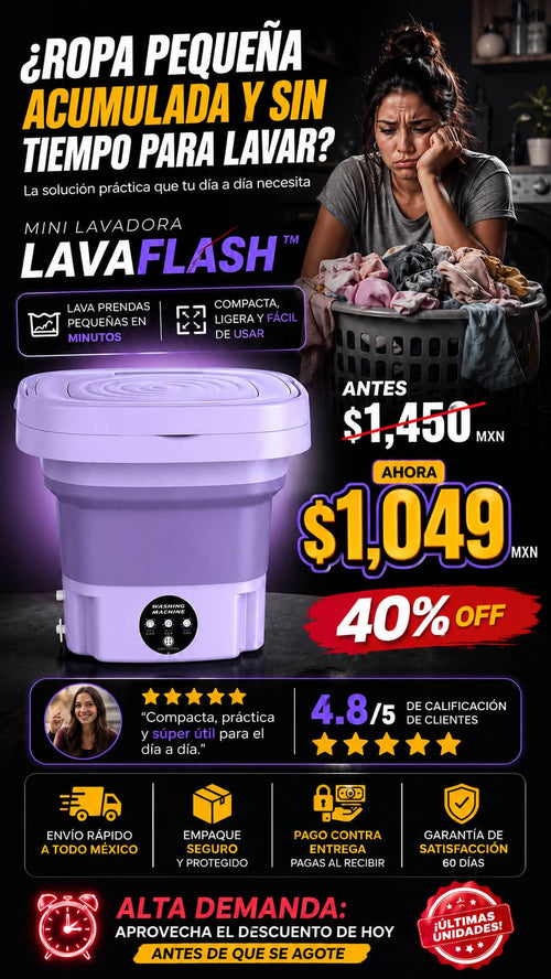 Mini lavadora portatil🧺