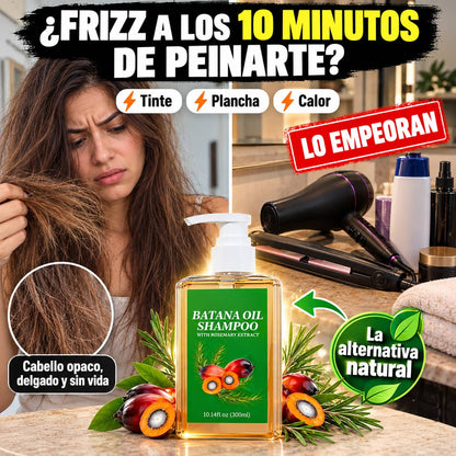 Shampoo de Aceite de Batana | Cabello Más Fuerte y Abundante