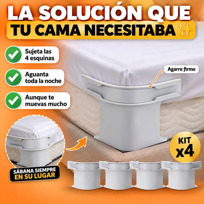 Sujetador SábanaFix™ | Tu Cama Lisa y Firme Toda la Noche