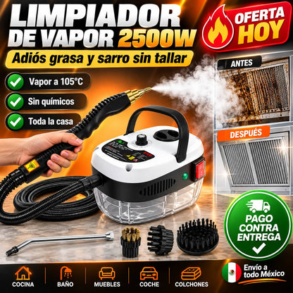 Máquina Limpiadora a Vapor | Limpieza Profunda Sin Químicos