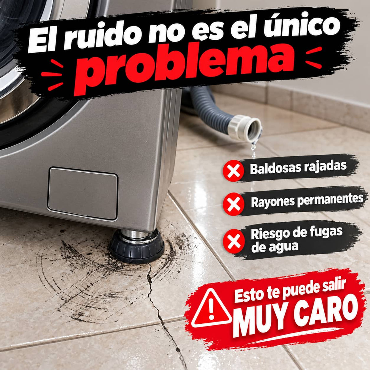 Bases VibraLock Pro™ | Adiós al Ruido y al Movimiento