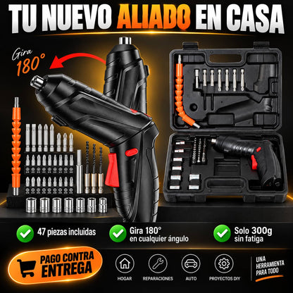 Destornillador TorqueFlex Pro™ | Repara Todo en Casa Sin Esfuerzo