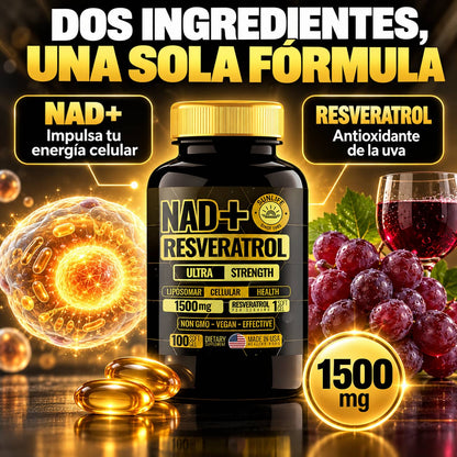NAD+ Resveratrol | Energía y Vitalidad Desde Tus Células