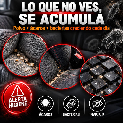 Mini Aspiradora DustForce Pro™ | Limpieza Profunda Sin Cables en Segundos