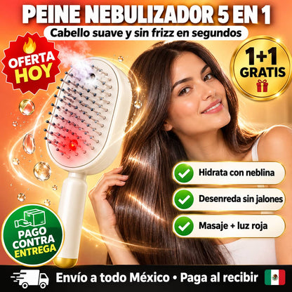 Peine Nebulizador MistGlow Pro™ | Adiós Frizz y Enredos en Segundos