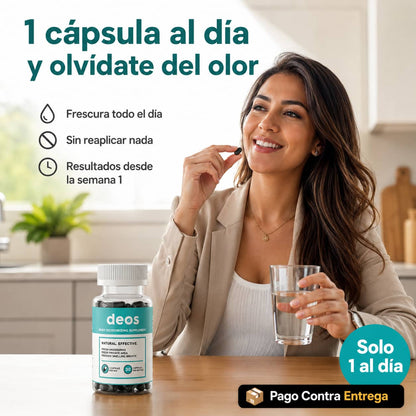 DEOS Clorofila | Elimina El Mal Olor Corporal Desde Adentro