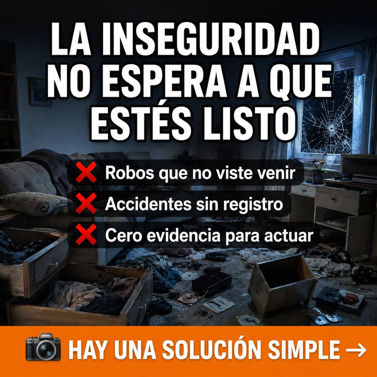 Mini Cámara de Seguridad WiFi | Vigila Tu Hogar Desde Tu Celular, De Día y De Noche