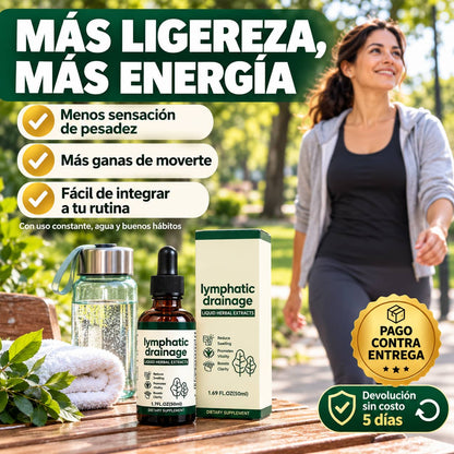 Gotas de Drenaje Linfático | Adiós a la Sensación de Pesadez