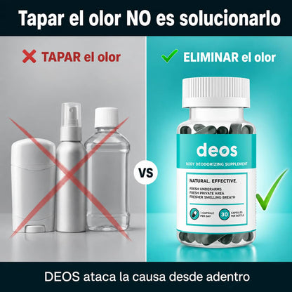 DEOS Clorofila | Elimina El Mal Olor Corporal Desde Adentro