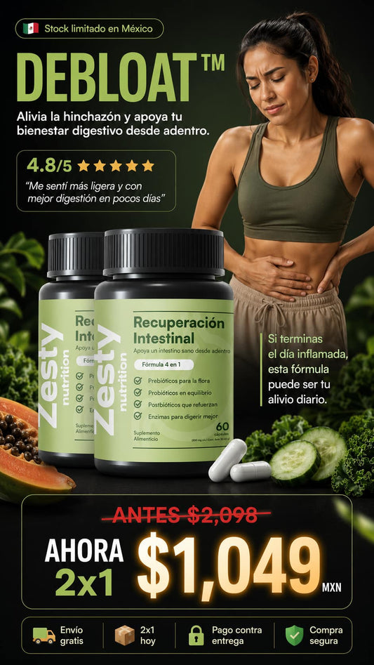 Suplemento Recuperacion Intestinal