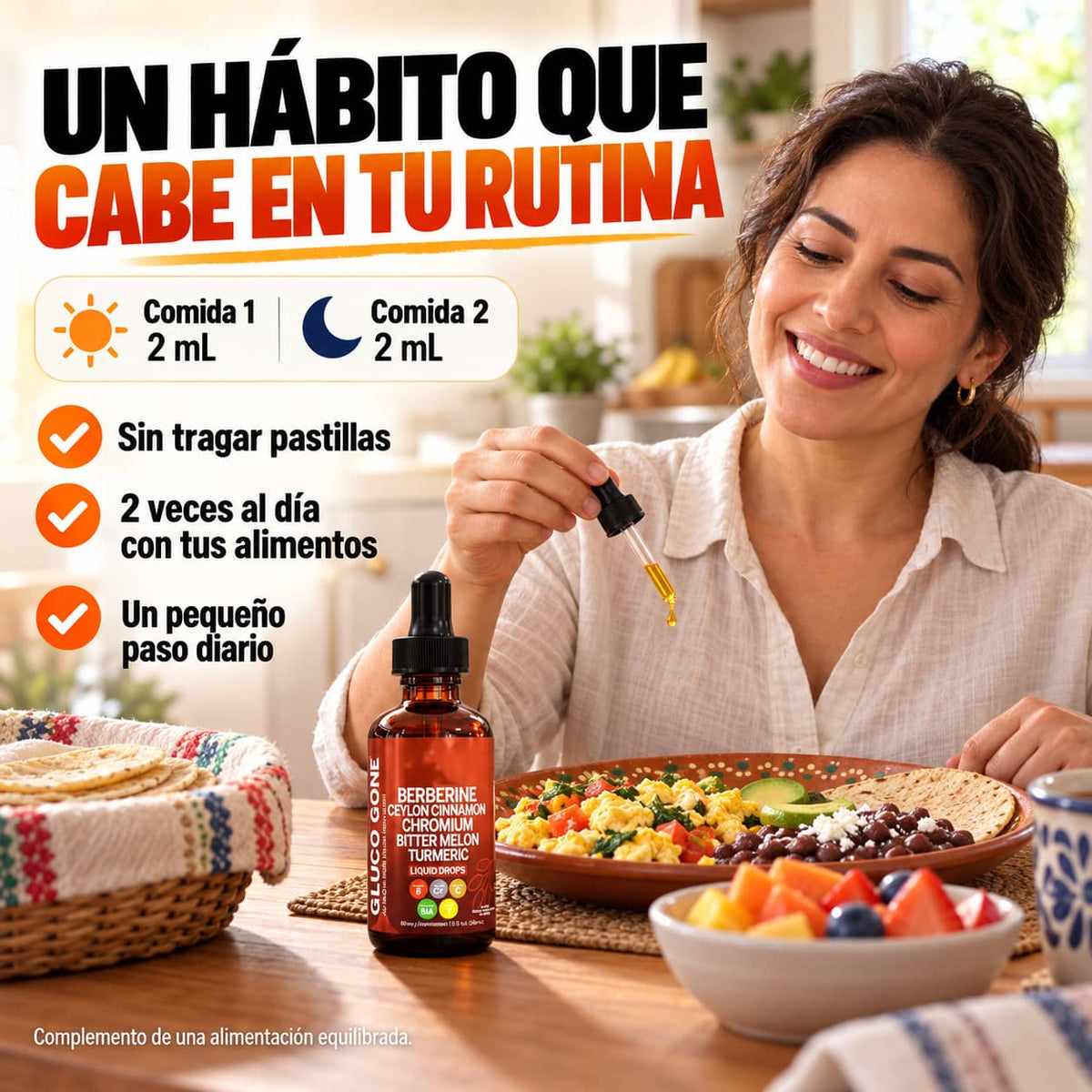 Gluco Gone™ Gotas | Apoyo Natural Para Tu Azúcar