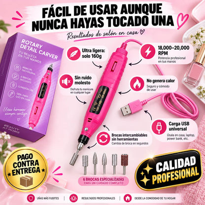 Lima NailPro Drill™. | Manicura de Salón Sin Salir de Casa