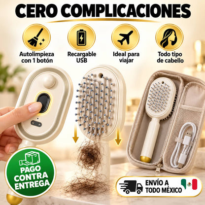 Peine Nebulizador MistGlow Pro™ | Adiós Frizz y Enredos en Segundos