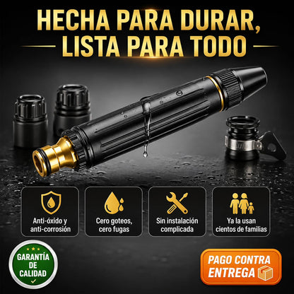 Pistola de Presión para Manguera Turbo Jet™ | Limpieza Profesional Sin Esfuerzo