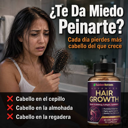 Cápsulas Capilar 24 en 1 | Detén la Caída y Recupera Tu Cabello