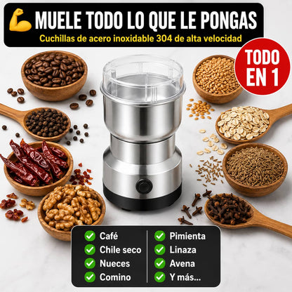 Molino Eléctrico GrindMaster Pro™ | Café y Especias Recién Molidas en Segundos