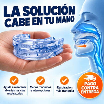 Protector Antirronquidos RonquiStop™ | Duerme y Deja Dormir