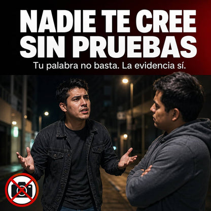 Mini Cámara Corporal Full HD | Tu Evidencia Siempre Contigo