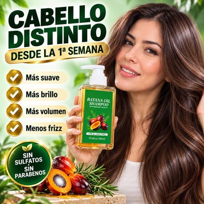 Shampoo de Aceite de Batana | Cabello Más Fuerte y Abundante