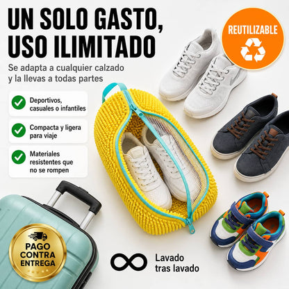 SneakWash — Bolsa Protectora Para Lavar Tus Tenis en Lavadora Sin Que Se Dañen
